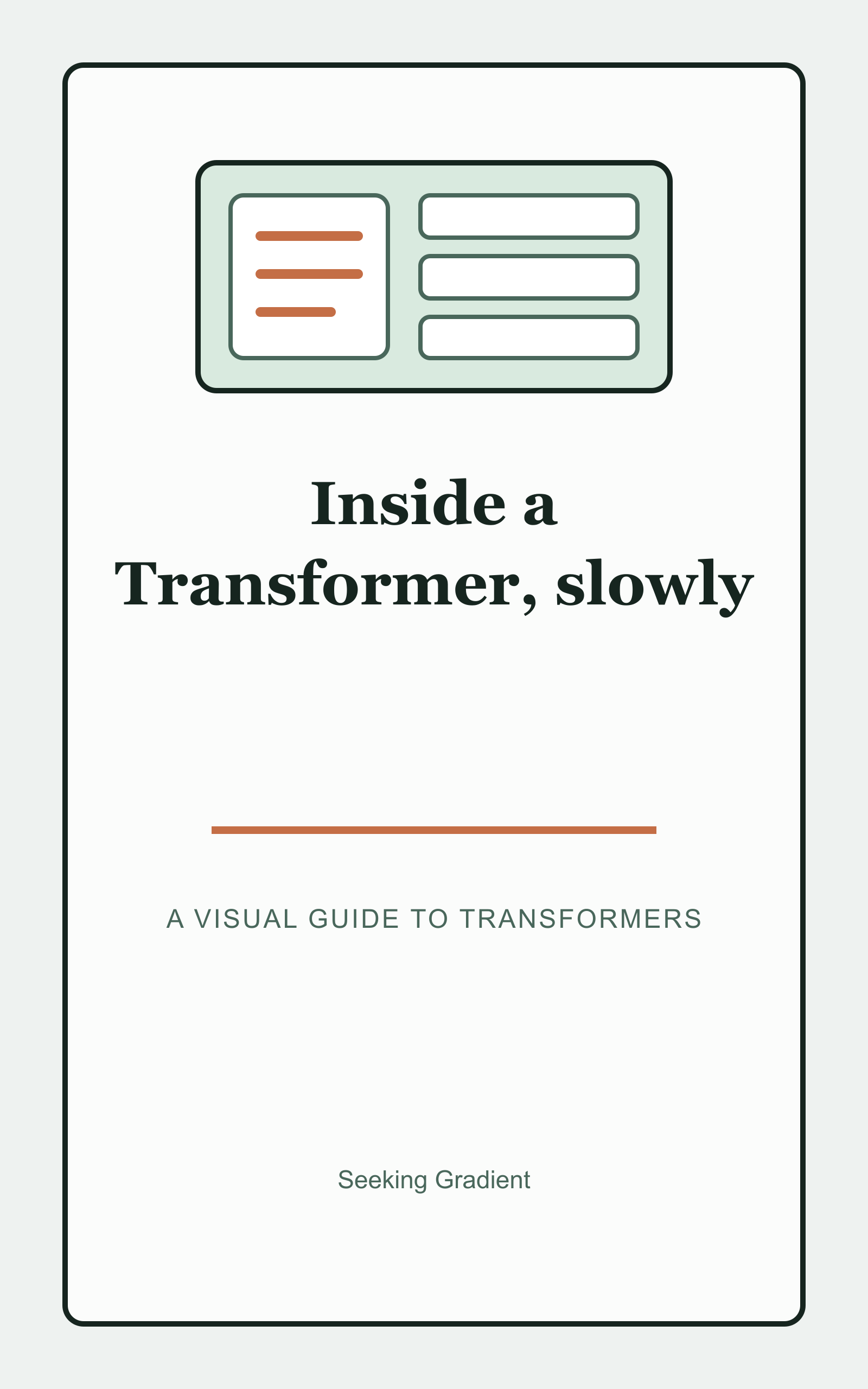 Cover of Inside a Transformer, slowly